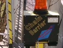Motorized Automatic Chain Barrier